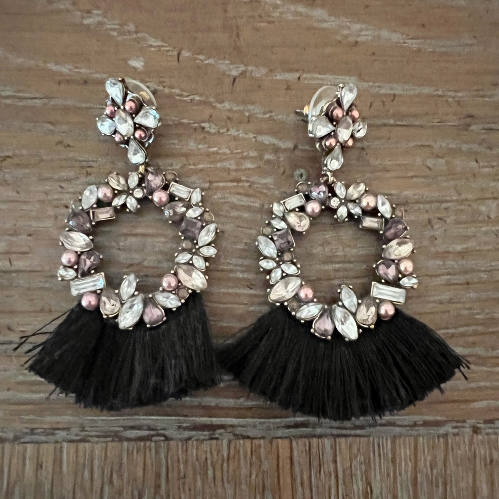 Tassel Statement Earrings